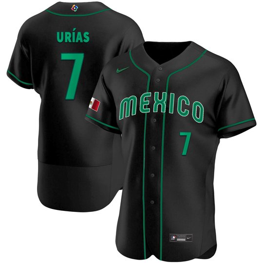 Men's Mexico 2023 World Baseball Flex Base Jersey - All Stitched