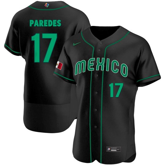 Men's Mexico 2023 World Baseball Flex Base Jersey - All Stitched