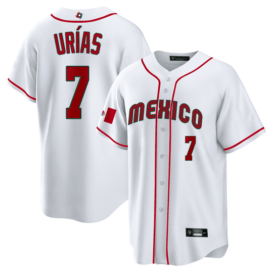 Youth's Mexico 2023 World Baseball Cool Base Jersey - All Stitched