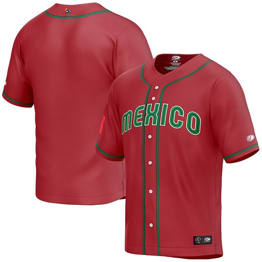 Men's Mexico 2023 World Baseball Classic Jersey - All Stitched