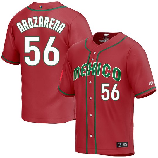 Men's Mexico 2023 World Baseball Classic Jersey - All Stitched