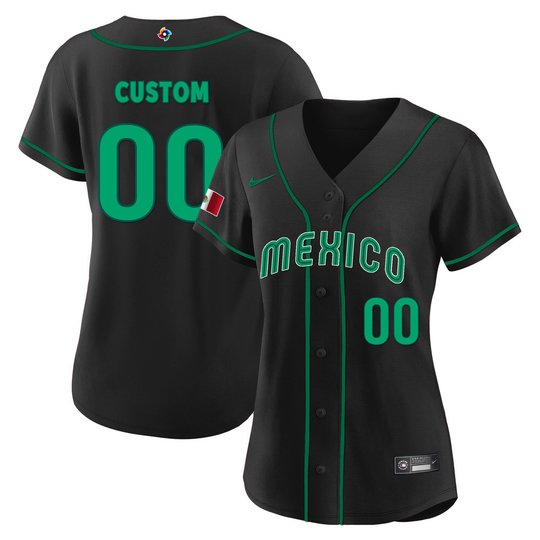 Mexico 2023 World Baseball Cool Base Custom Jersey - All Stitched