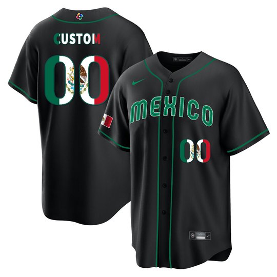 Mexico 2023 World Baseball Cool Base Custom Jersey - All Stitched