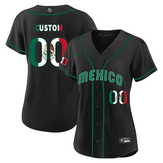 Mexico 2023 World Baseball Cool Base Custom Jersey - All Stitched