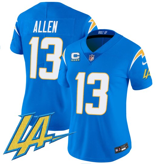 Women's Chargers Vapor Limited Jersey V2 - All Stitched