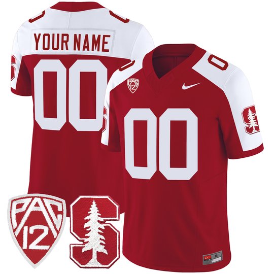 Stanford Cardinal Vapor Limited Custom Jersey - All Stitched