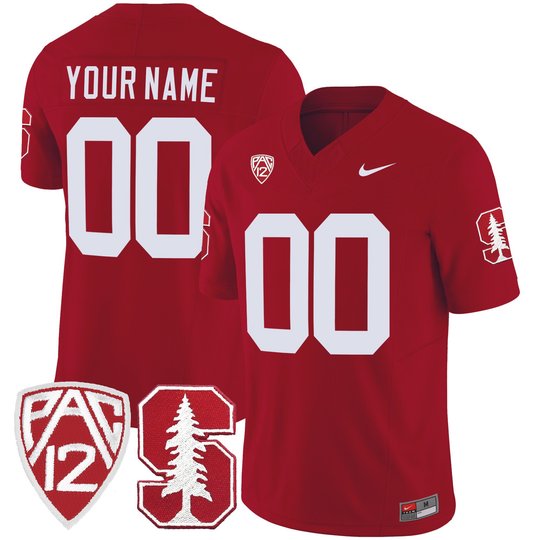 Stanford Cardinal Vapor Limited Custom Jersey - All Stitched