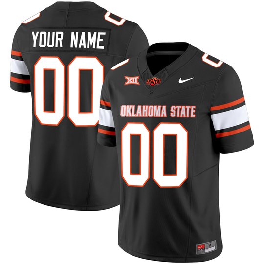Oklahoma State Cowboys Vapor Limited Custom Jersey - All Stitched