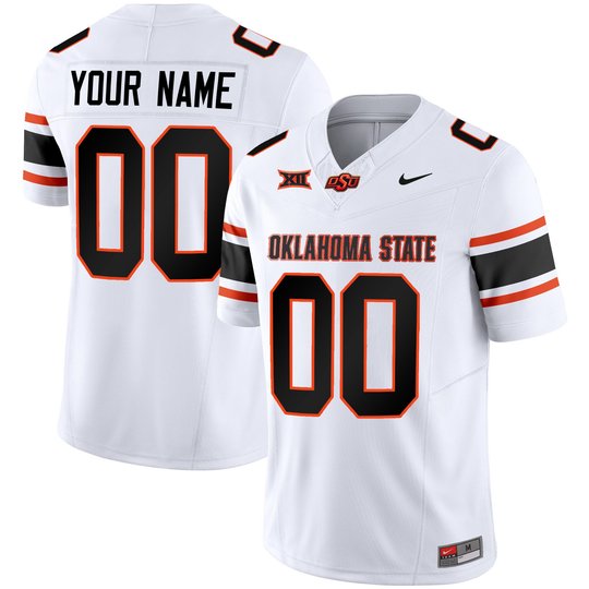 Oklahoma State Cowboys Vapor Limited Custom Jersey - All Stitched