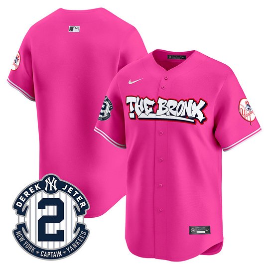 Men's New York Yankees The Bronx Graffiti Vapor Premier Limited Jersey V2 - All Stitched