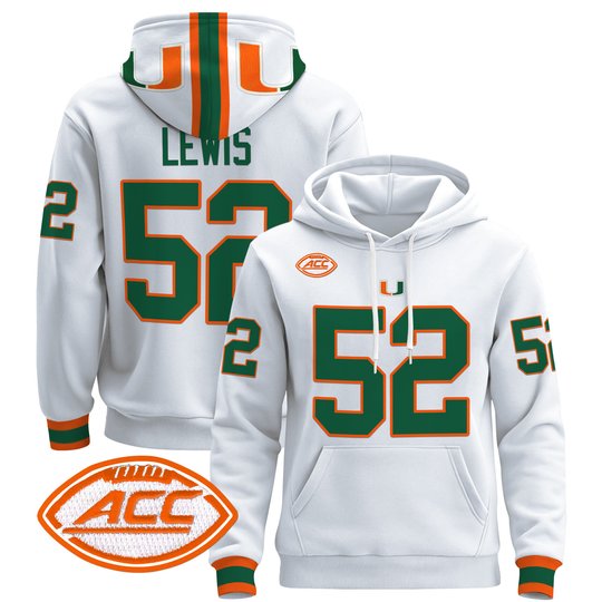 Men's Miami Hurricanes 2024 Pullover Hoodie - All Stitched