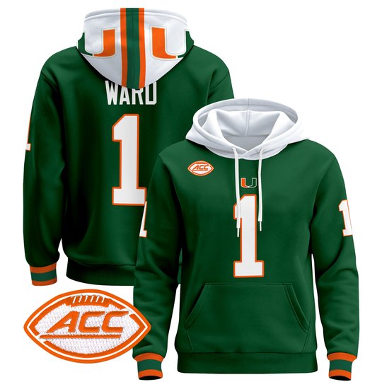 Men's Miami Hurricanes 2024 Pullover Hoodie - All Stitched