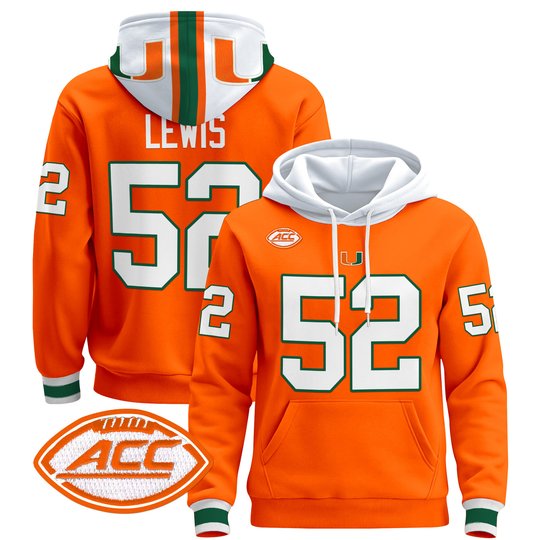 Men's Miami Hurricanes 2024 Pullover Hoodie - All Stitched