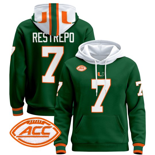 Men's Miami Hurricanes 2024 Pullover Hoodie - All Stitched