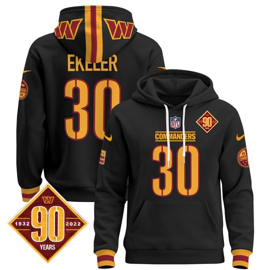 Men's Washington Commanders 2024 Pullover Hoodie - All Stitched