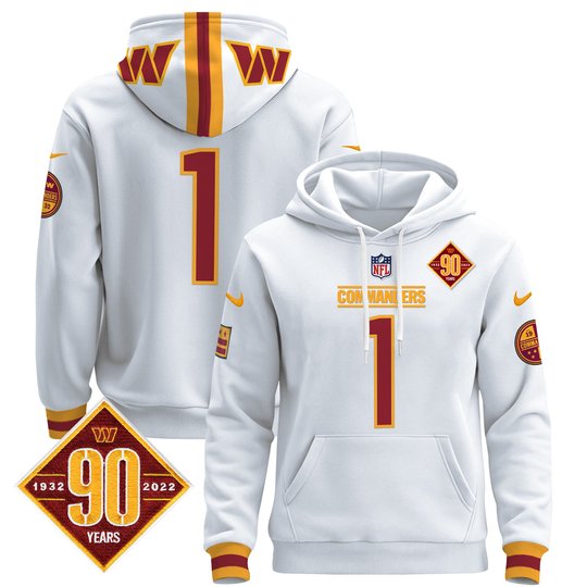 Men's Washington Commanders 2024 Pullover Hoodie - All Stitched