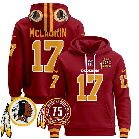 Men's Washington Redskins 2024 Pullover Hoodie - All Stitched