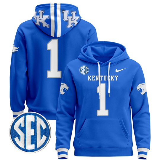 Men's Kentucky Wildcats 2024 Pullover Hoodie - All Stitched