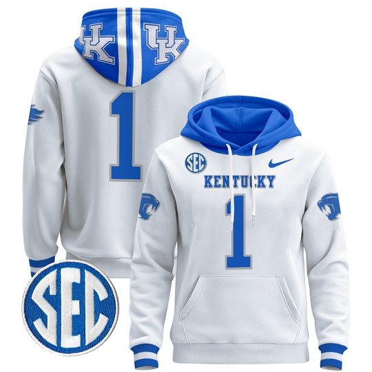 Men's Kentucky Wildcats 2024 Pullover Hoodie - All Stitched
