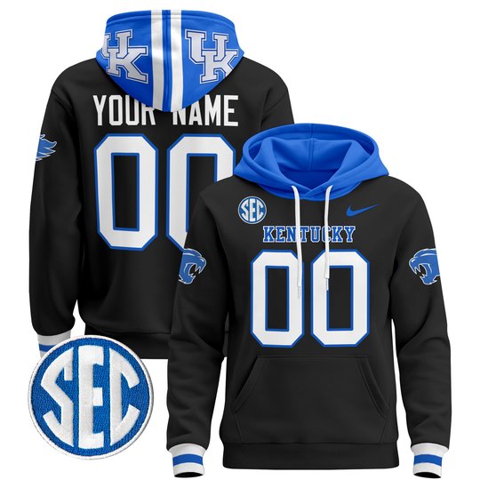 Kentucky Wildcats 2024 Custom Pullover Hoodie - All Stitched