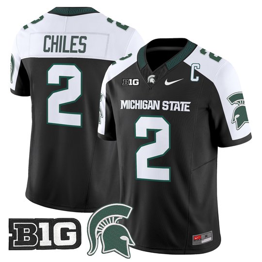 Men's Michigan State Spartans 2024 Vapor Limited Jersey - All Stitched