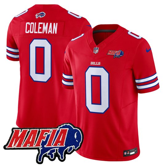 Men's Buffalo Bills 2024 Bills Mafia Patch Vapor Limited Jersey - All Stitched