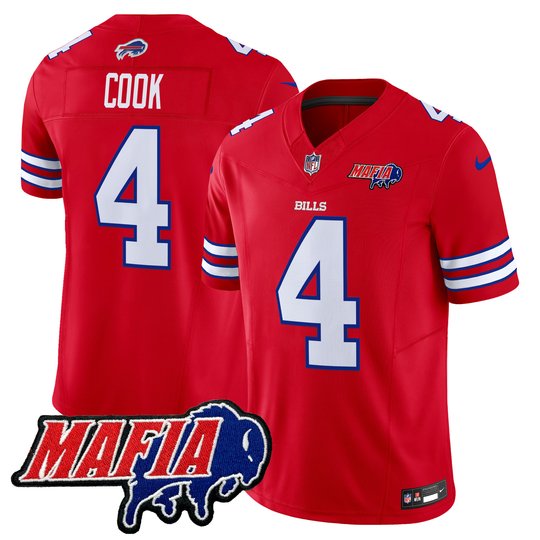 Men's Buffalo Bills 2024 Bills Mafia Patch Vapor Limited Jersey - All Stitched