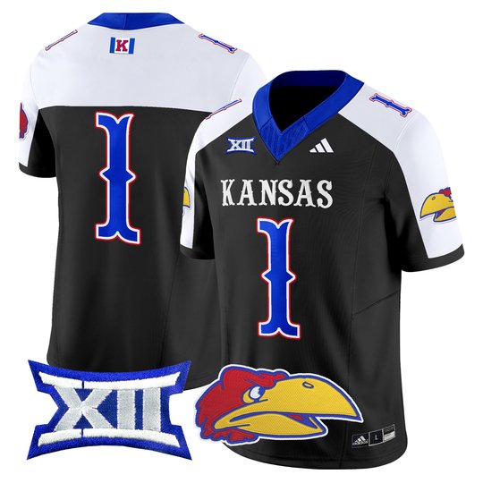 Men's Kansas Jayhawks 2024 Vapor Limited Jersey V2 - All Stitched