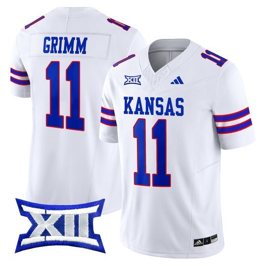 Men's Kansas Jayhawks 2024 Vapor Limited Jersey V2 - All Stitched