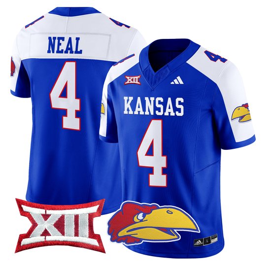 Men's Kansas Jayhawks 2024 Vapor Limited Jersey V2 - All Stitched