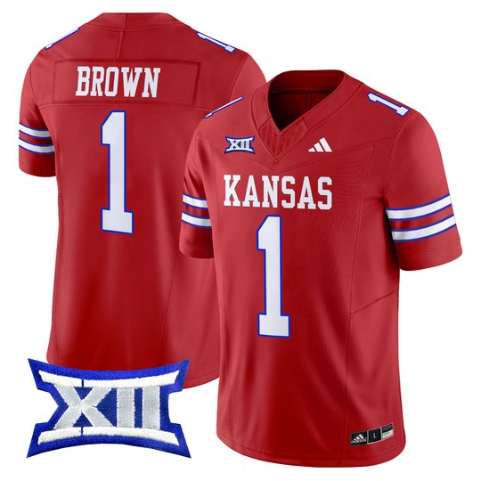 Men's Kansas Jayhawks 2024 Vapor Limited Jersey V2 - All Stitched