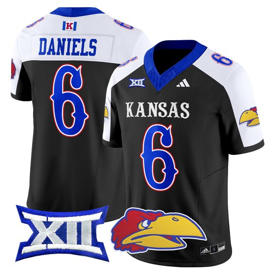 Men's Kansas Jayhawks 2024 Vapor Limited Jersey V2 - All Stitched