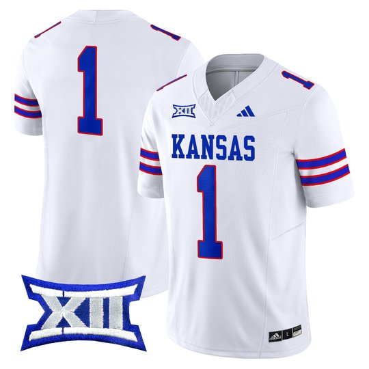 Men's Kansas Jayhawks 2024 Vapor Limited Jersey V2 - All Stitched
