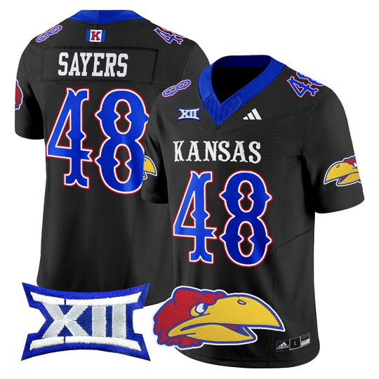 Men's Kansas Jayhawks 2024 Vapor Limited Jersey V2 - All Stitched