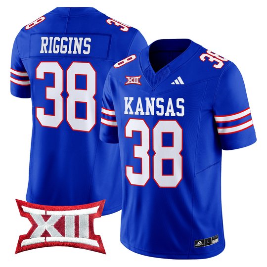 Men's Kansas Jayhawks 2024 Vapor Limited Jersey V2 - All Stitched