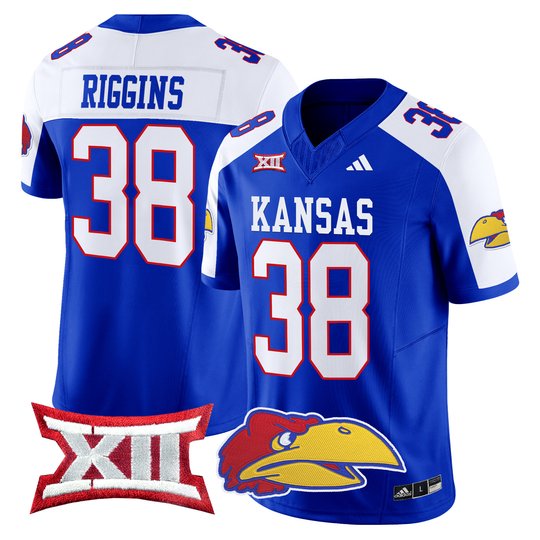 Men's Kansas Jayhawks 2024 Vapor Limited Jersey V2 - All Stitched