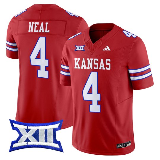 Men's Kansas Jayhawks 2024 Vapor Limited Jersey V2 - All Stitched