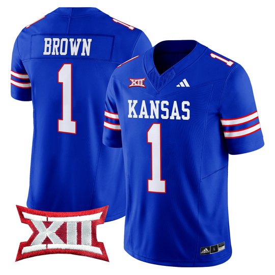Men's Kansas Jayhawks 2024 Vapor Limited Jersey V2 - All Stitched