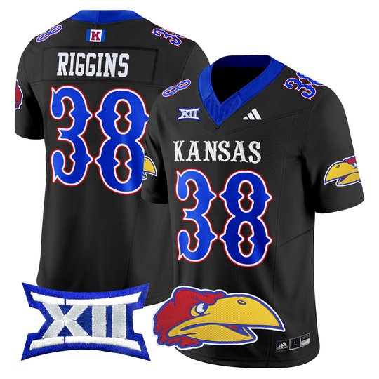 Men's Kansas Jayhawks 2024 Vapor Limited Jersey V2 - All Stitched