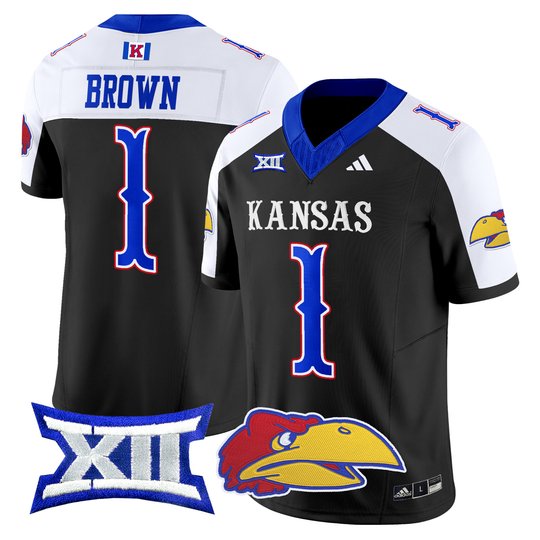 Men's Kansas Jayhawks 2024 Vapor Limited Jersey V2 - All Stitched