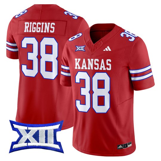 Men's Kansas Jayhawks 2024 Vapor Limited Jersey V2 - All Stitched
