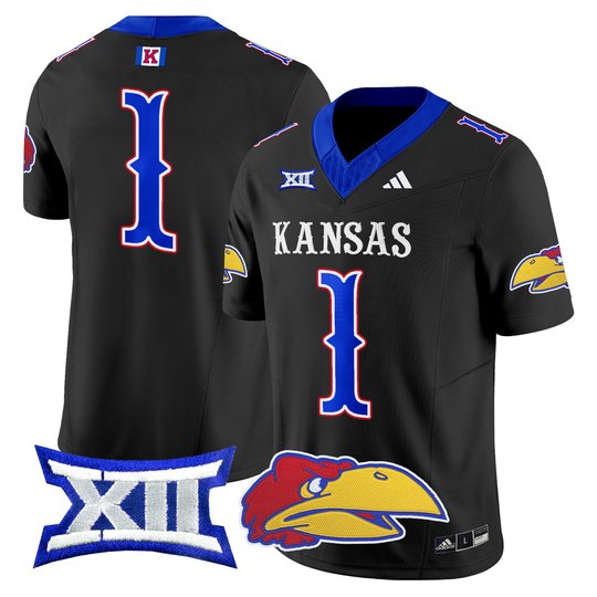 Men's Kansas Jayhawks 2024 Vapor Limited Jersey V2 - All Stitched