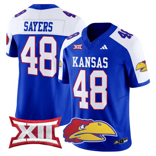 Men's Kansas Jayhawks 2024 Vapor Limited Jersey V2 - All Stitched