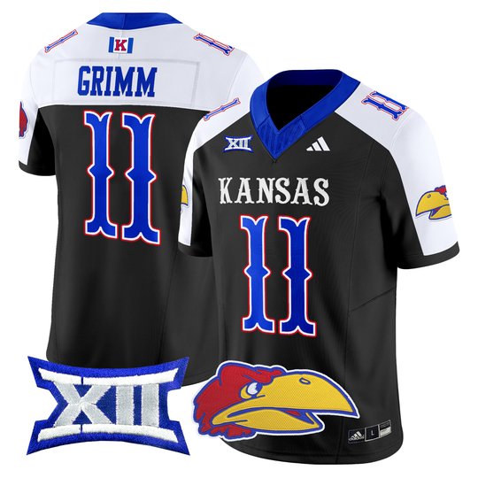 Men's Kansas Jayhawks 2024 Vapor Limited Jersey V2 - All Stitched