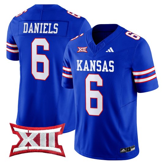 Men's Kansas Jayhawks 2024 Vapor Limited Jersey V2 - All Stitched