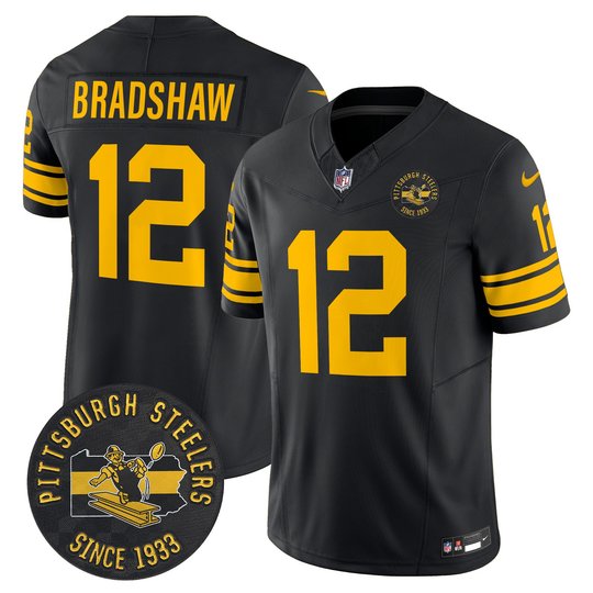 Men's Pittsburgh Steelers Throwback 1962 Vapor Limited Jersey V2 - All Stitched