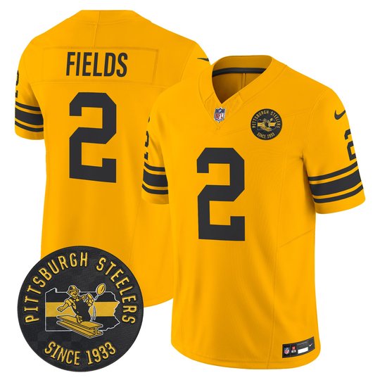 Men's Pittsburgh Steelers Throwback 1962 Vapor Limited Jersey V2 - All Stitched