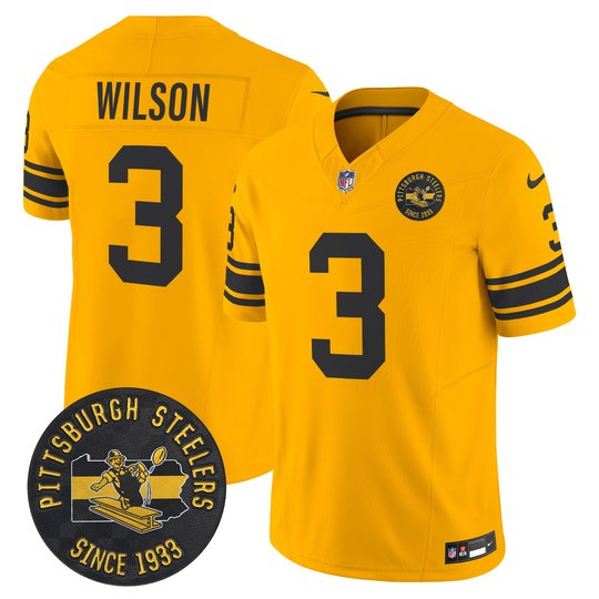 Men's Pittsburgh Steelers Throwback 1962 Vapor Limited Jersey V2 - All Stitched
