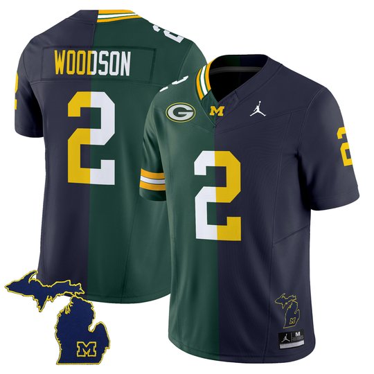 Michigan Wolverines Split Vapor Limited Jersey - All Stitched