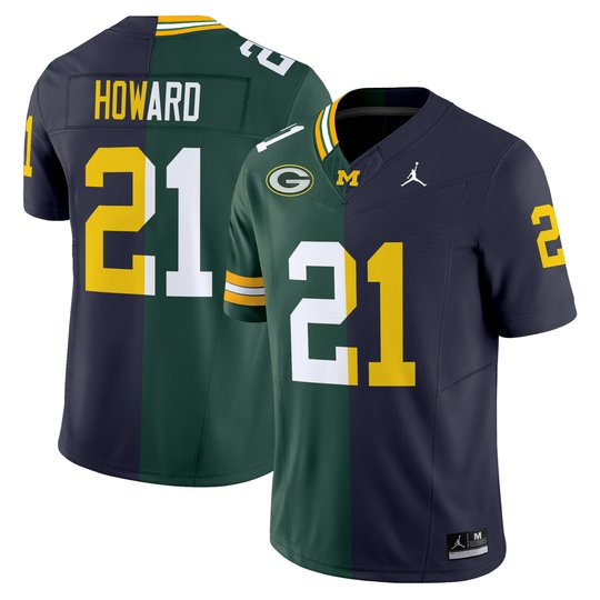 Michigan Wolverines Split Vapor Limited Jersey V2 - All Stitched